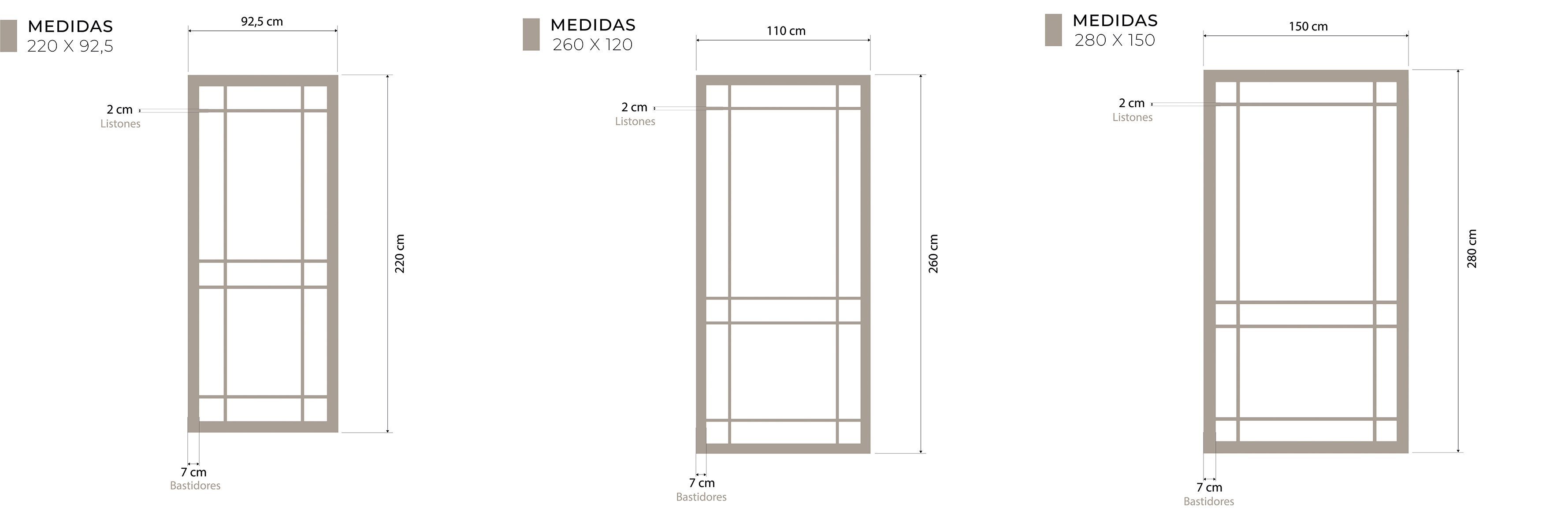 Medidas Técnicas Mondrian Corredera